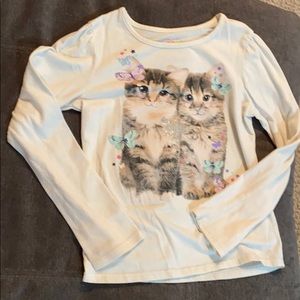 Kitten long sleeve girls 5